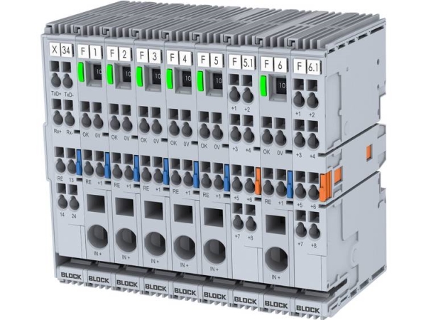 Block Eb-2824-010-0 Elektronisk Sikkerhedsafbryder 24 V/Dc 1 A Antal Udgange:1 X Indhold 1 Stk