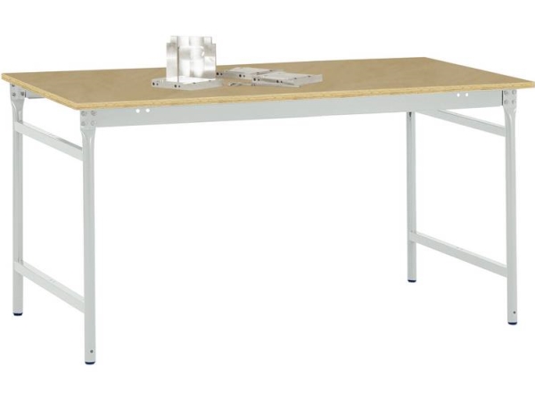 Manuflex Bb3025.7035 Arbeitstisch Grauweiß (Ral 7035)