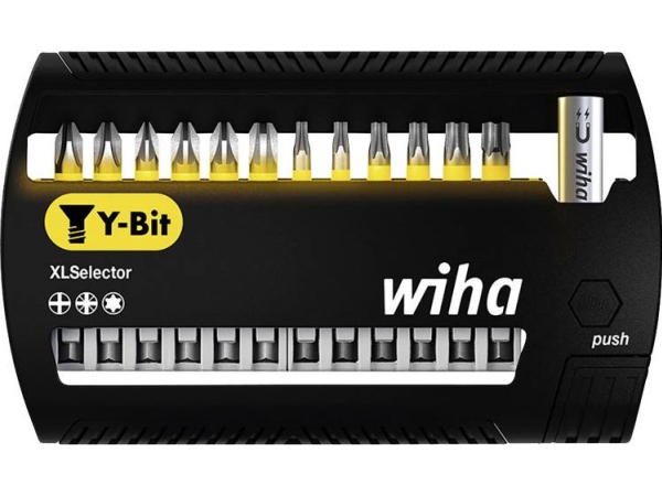 Wiha 41834 Bit-Set 31-Teilig Phillips-Spatenschneider, Pozidriv-Spatenschneider, Torx Plus