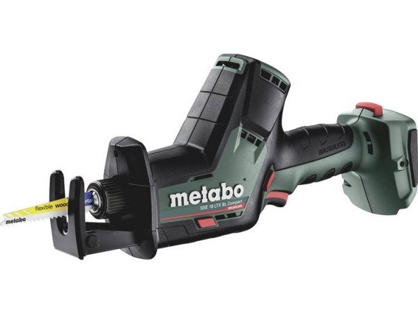 Metabo Sse 18 Ltx, Bürstenlos, Schwarz, Grün, 3000 Spm, 93 Db, 82 Db, 5 Db