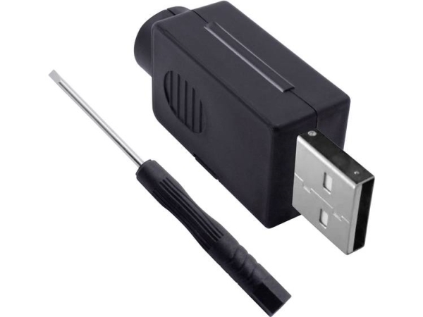 Usb-Stecker Stecker, Gerade Quadrios 2001C198 Quadrios Inhalt: 1 Stück
