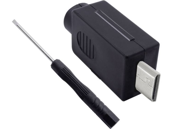Quadrios 2001C220 Hdmi-Stik Stik, Lige Poltal: 20 Sort 1 Stk