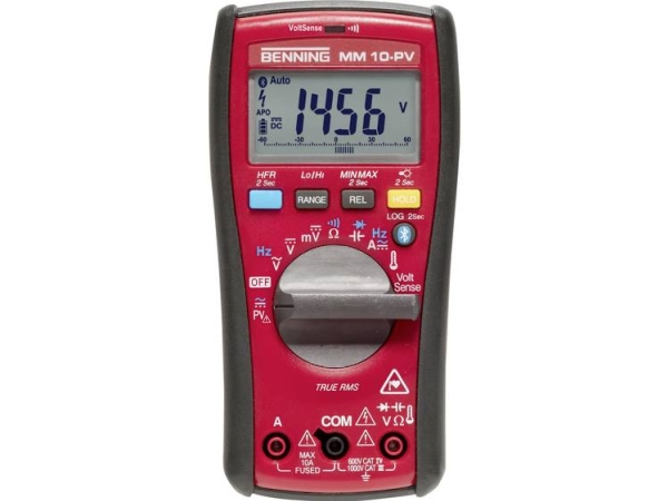 Benning 044089 Hånd-Multimeter Digital Datenlogger Cat Iv 600 V Visning (Anzahl): 6000