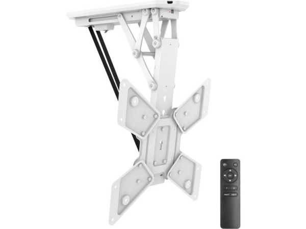 Mywall Hl40mwl Tv-Deckenhalter Motorisiert Schwenkbar 23-55" Weiß