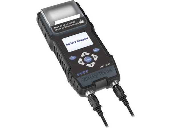 Kunzer Autobatterie-Tester 24 V, 12 V 250 Mm X 110 Mm X 60 Mm