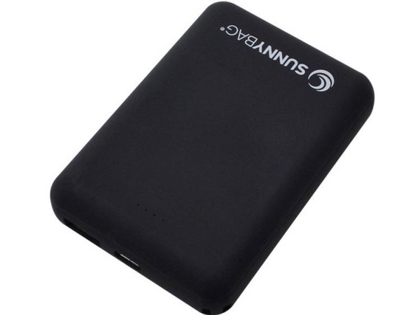 Sunnybag Compact10000 Powerbank 10000 Mah Litium Schwarz Statusanzeige