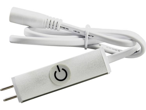 Heitronic 500553 Micano Touch-Schalter Weiß