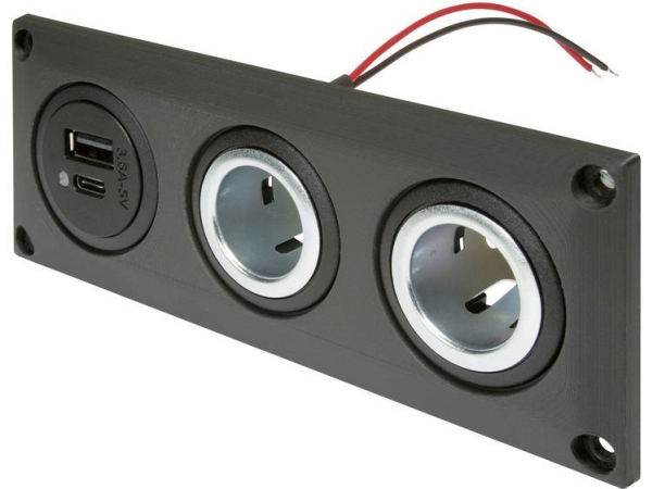 Procar 67346000 Kfz-Spannungsstecker Zulässiger Laststrom Max: 20 A