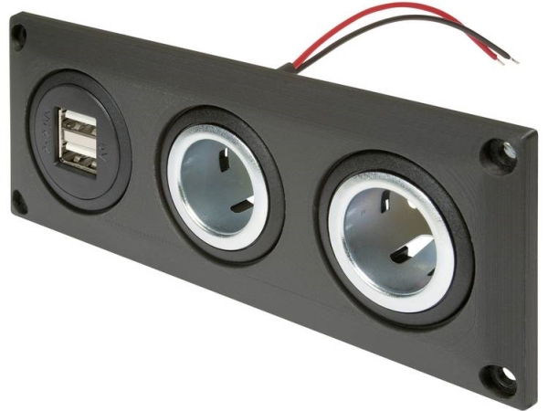 Procar 67326000 Kfz-Spannungsstecker Zulässiger Laststrom Max: 20 A