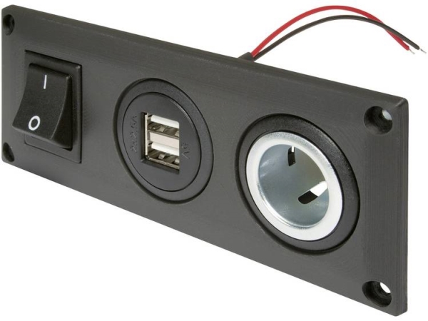 Procar 67326010 Kfz-Spannungsstecker Zulässiger Laststrom Max: 20 A