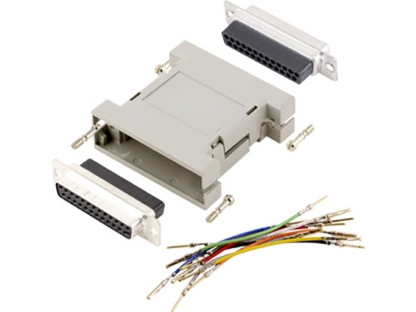 Encitech D-Sub-Adapter D-Sub-Stecker 9-Pol. Auf D-Sub-Stecker 9-Pol., 1 St.