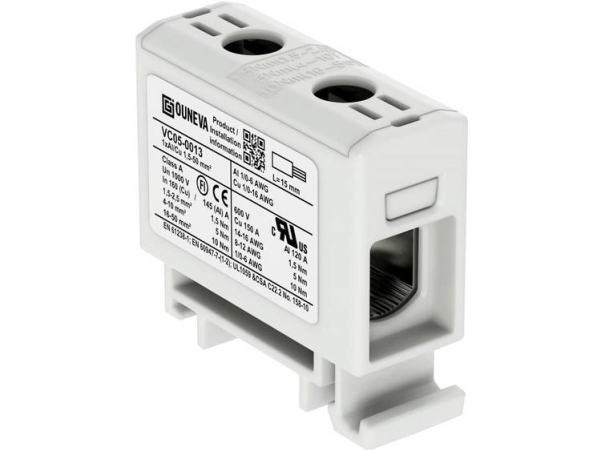 Otl-Isoleret Universal Klemme Aluminium/Kobber 1,5-50 Mm2 Grå