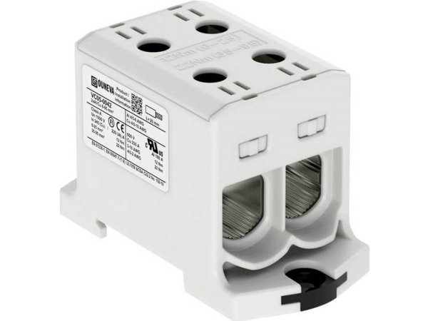 Otl-Isoleret Universal Klemme Aluminium/Kobber 2*(6-95) Mm2 Grå