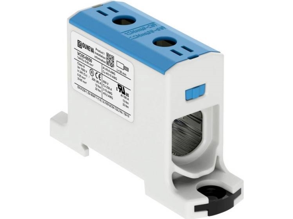 Otl-Isoleret Universal Klemme Aluminium/Kobber 6-95 Mm2 Blå