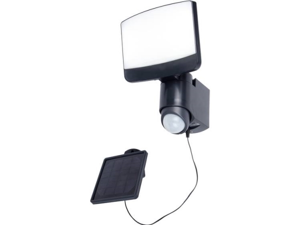 Lutec Sunshine 6925601345 Solarspot Mit Bewegungsmelder 7,5 W Neutralweiß