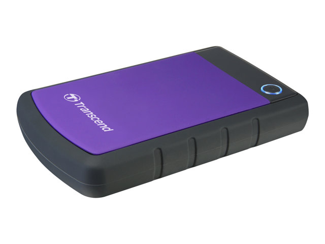 Transcend Storejet 25H3p - Festplatte - 1 Tb - Extern (Tragbar) - 2,5" - Usb 3.0 - 5400 Rpm - Puffer: 8 Mb - Hellviolett