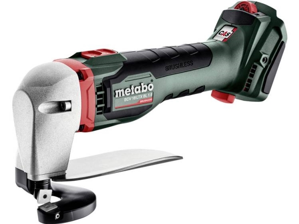 Metabo 601615840 Scv 18 Ltx Bl 1.6 Metaloc Akku-Plattenschneider Ohne Akku, Koffer