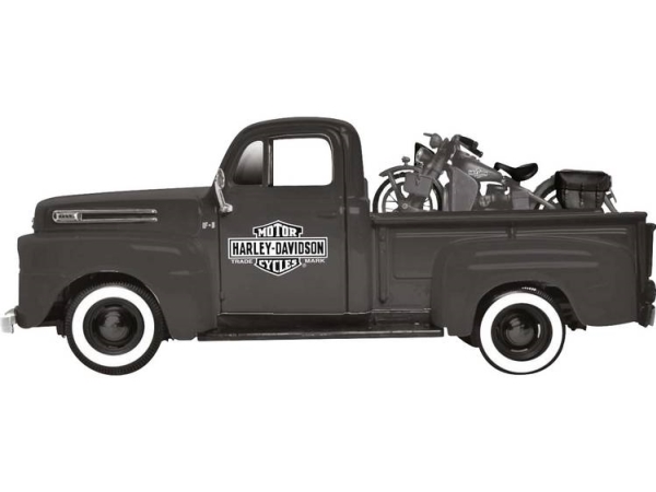 Maisto Ford F1 '48 &Amp Harley-Davidson Wla Flathead 42 1:24 Modelbil