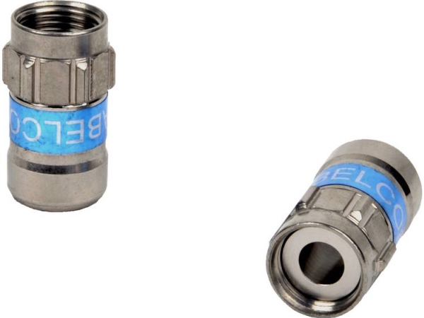 Cabelcon-Steckverbinder 99909636-02 F-Kontakt Kompression, Wasserdicht Anschlüsse: F-Steckverbinder 100 Stück