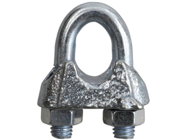 Swg 68017420475 Wireklemme 9.5 Mm M8 Stål, Støbegods Galvaniseret 25 Stk