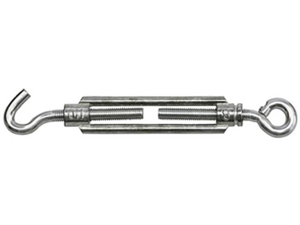 Swg 6808055075 Trådstrammer Krog-Øje M5 Støbegods, Tråd Galvaniseret 25 Stk