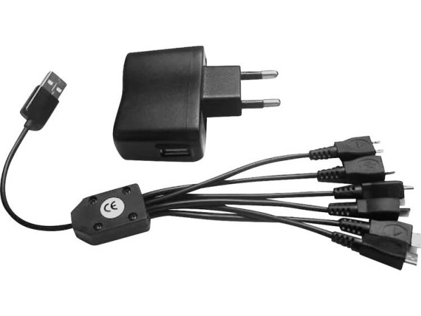 Strømforsyning Albrecht 6-Faches Usb-Ladekabel Für Atr 100/200/Telme/Multicom 29930 1 Stk