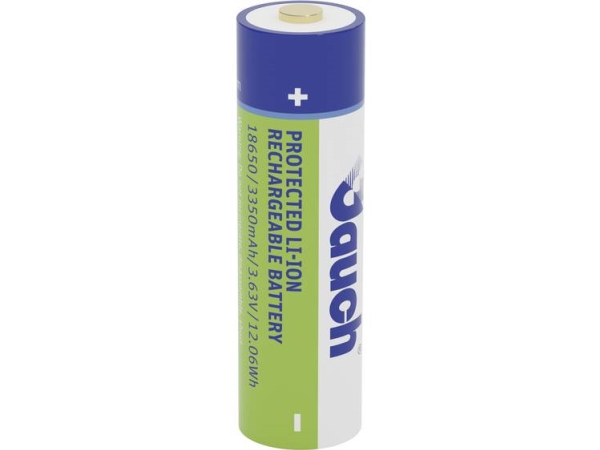 Jauch Quartz Li18650jl Geschützter Spezialakku 18650 Lithium 3,6 V 3350 Mah, 1 Stk.
