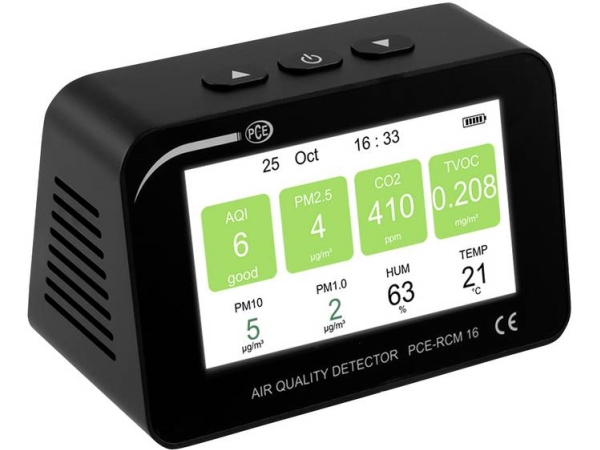 Pce Instruments Pce-Rcm 16 Luftfeuchtigkeitsmesser (Hygrometer) 20 % Rf 90 % Rf