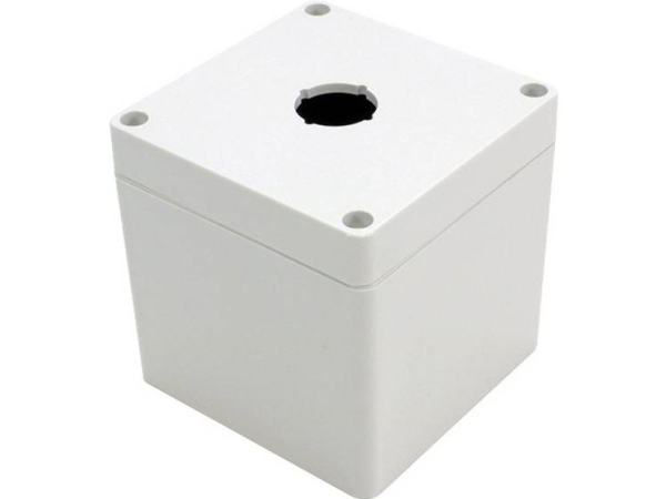 Hammond Electronics 1554Mpb1a Universalkabinet 90 X 90 X 90 Polykarbonat Grå 1 Stk