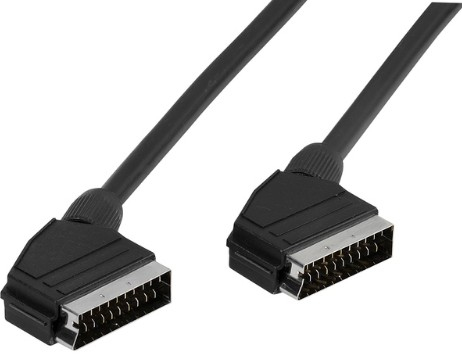 Vivanco 47001, 1,5 M, Scart (21-Pin), Scart (21-Pin), Hanstik, Hanstik, Nikkel