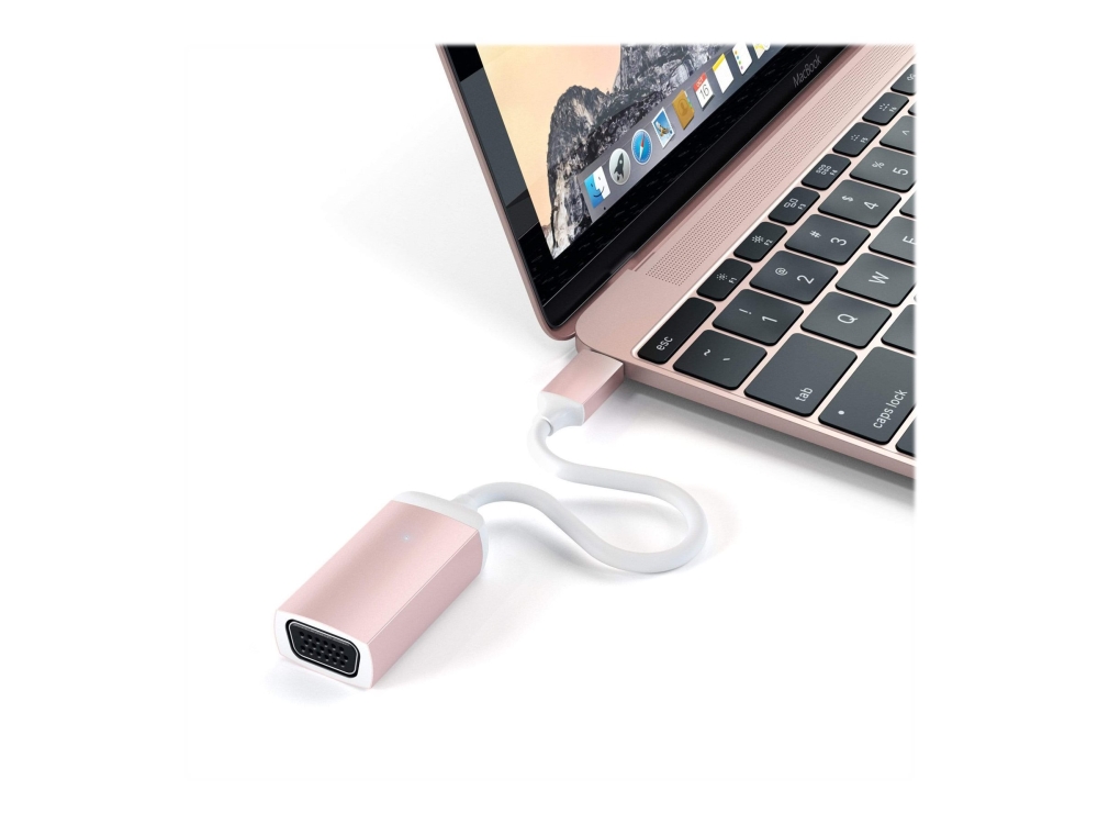 Satechi St-Tcvgar, Usb Typ-C, Vga (D-Sub), Stecker, Buchse, Gerade, Gerade
