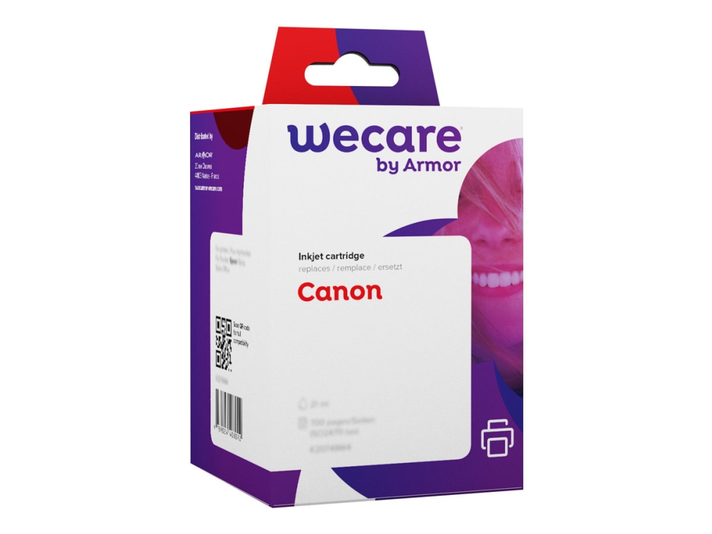 Wecare - 72 Ml - Sort - Kompatibel - Blækpatron (Alternativ Til: Canon Pgi-2500Xl) - For Canon Maxify Ib4050, Ib4150, Mb5050, Mb5150, Mb5155, Mb5350,