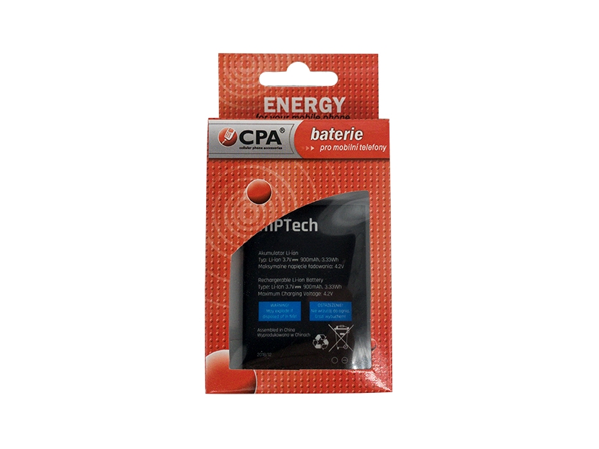 Cpa Baemy1011lmbk, Batteri, Cpa, Cpa Halo 11, Sort, Lithium-Ion (Li-Ion), 900 Mah