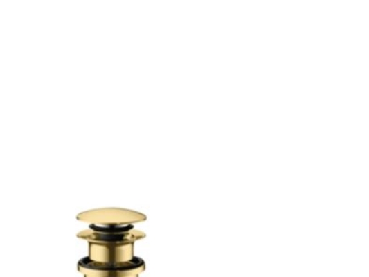 Ablaufventil Push-Open 11/4'' Poliertes Gold