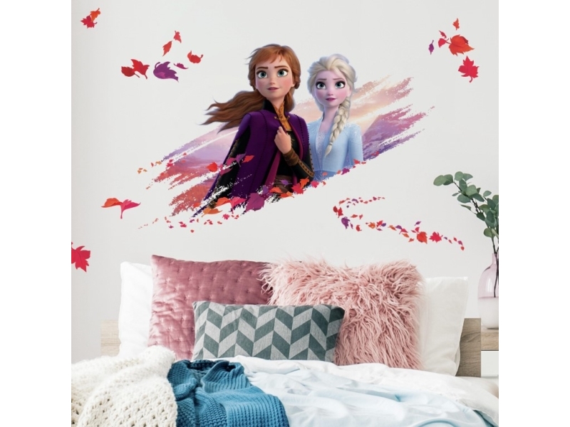 Billede af Disney Frost 2 Elsa Og Anna Wallstickers
