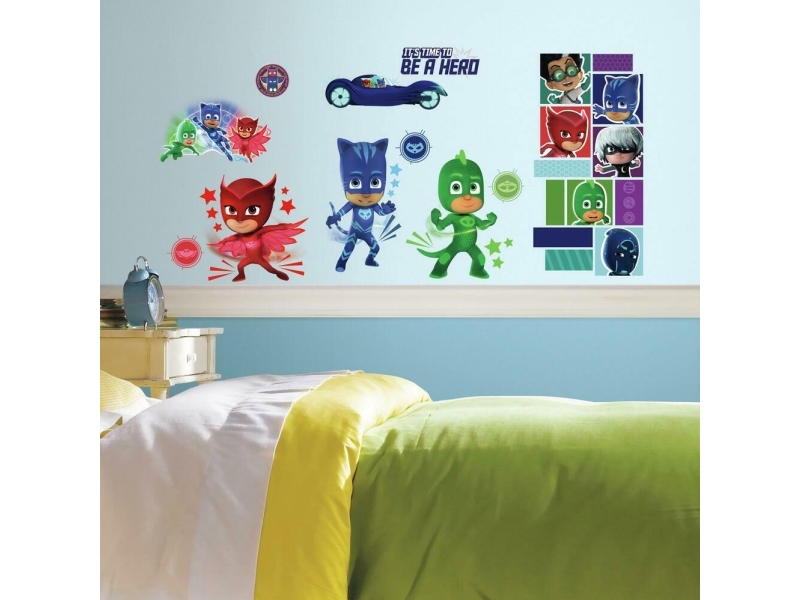 Billede af Pyjamasheltene (Pj Masks) Wallstickers hos Computersalg.dk