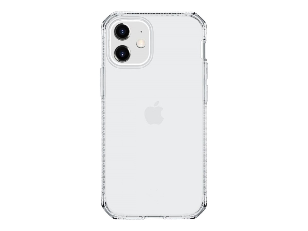 ITSKINS Spectrum Clear - Baksidesskydd för mobiltelefon - polymer - transparent - för Apple iPhone 12 mini | Tele & GPS - Mobil tillbehör - Skydd & Väskor | GameStuff