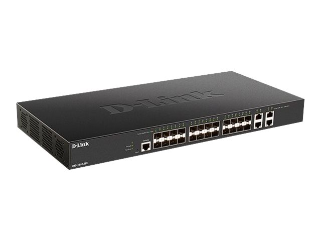 D-Link Dxs 1210-28S - Switch - Smart - 24 X 10Gbase-X + 4 X 10Gb Ethernet - Monterbar På Stativ