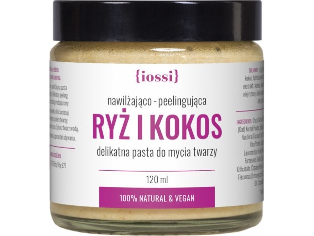 Iossi Gentle Moisturising And Peeling Facial Cleansing Paste 120 Ml