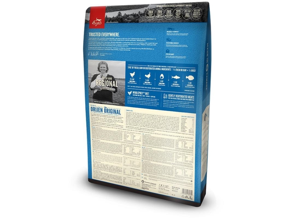 Orijen Original 6 Kg Adult Huhn, Fisch, Truthahn