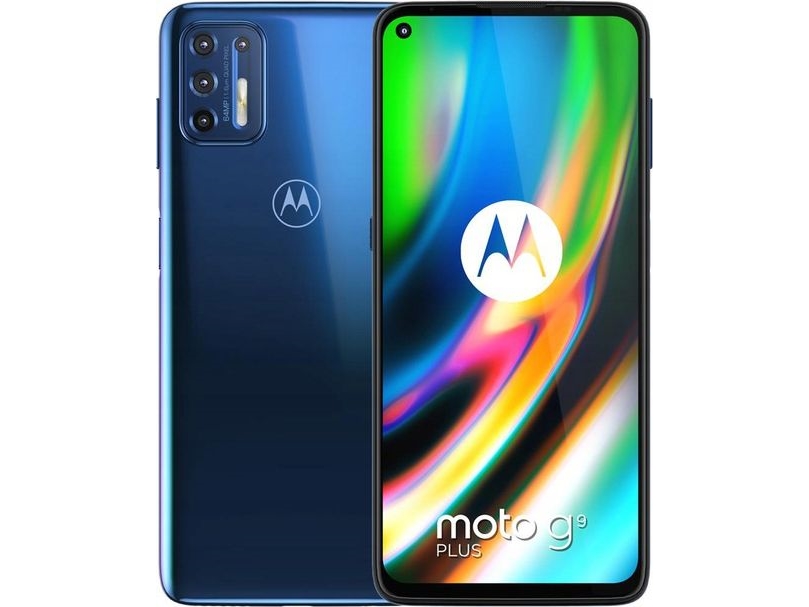 Motorola Moto G Moto G9 Plus 17 3 Cm 6 8" 4 Gb 128 Gb Dobbelt Sim Kort 4g Usb Type C Blå Android 10.0 5000 Mah