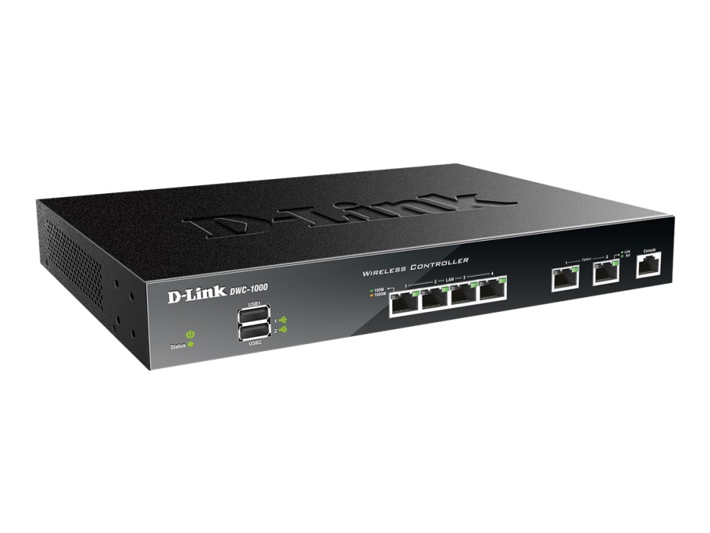 D-Link Wireless Controller Dwc-1000 - Styringsenhed For Netværk - 4 Porte - 1Gbe