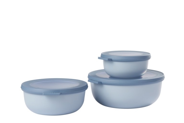 Rosti Mepal 106230015700, Set, Blau, 0,35 L, 0,75 L, 1,25 L, Thermoplastisches Elastomer (Tpe)