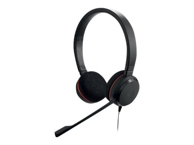 Jabra Evolve 20 Ms Stereo - Headset - På Øret - Kablet - Usb-C - Støjisolerende