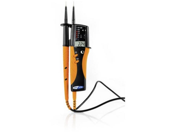 Ht Instruments Ht8 Zweipoliger Spannungsprüfer Cat Iii 690 V, Cat Iv 600 V Akustik, Bargraph, Lcd, Led