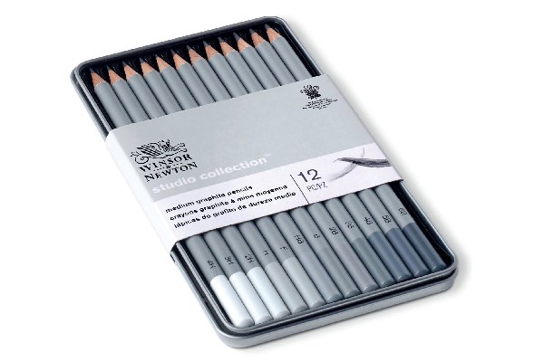 Smartmax Graphite Pencil Medium 12Pcs In Tin Box