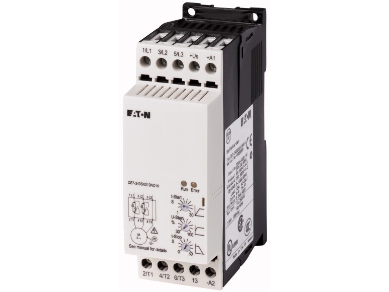 Eaton DS7-340SX007N0-N, Lampestarter, Sort, Grå, IP20, 1 stk, 50/60 Hz, -5 - 40 °C
