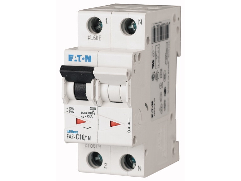 Eaton Faz-C3/1N, Miniatur-Leistungsschalter, Typ C