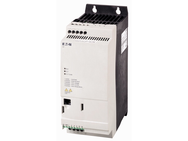 Eaton De1-34011Fn-N20n, Sort, Hvid, Ip20, -10 - 60 °C, -40 - 70 °C, 380 - 480 V, 50 - 60 Hz