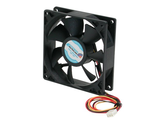 Startech 92X25mm Ball Bearing Quiet Computer Case Fan W/ Tx3 Connector - 3 Pin Case Fan - Tx3 Fan - 90Mm Fan (Fan9x25tx3l) - Ventilationspakke For Sy